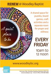 Woodley Baptist Church - Renew - Every Friday