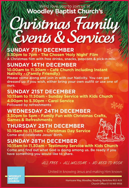 Woodley Baptist Church - Keep warm